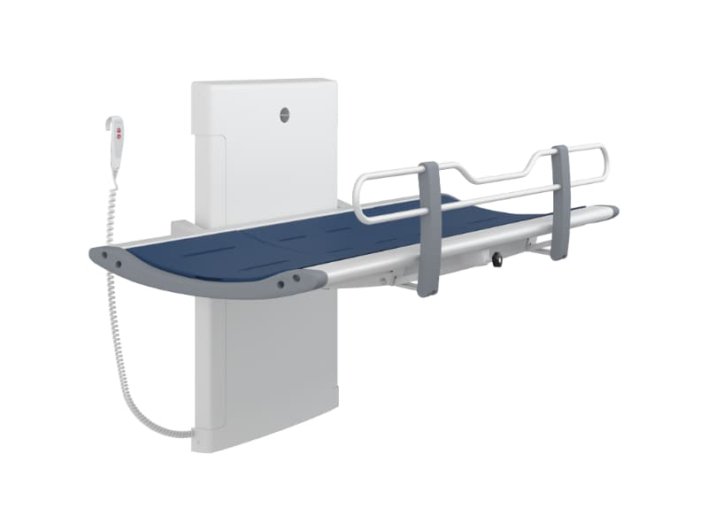 Change Table, Wall Mounted, 1 Section, 1910mm, Electric Hi Lo, Folding, Pressalit SCT3000