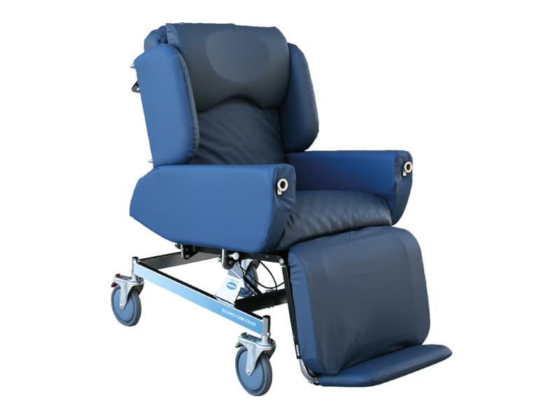 Care Chair, Narrow, Deluxe Legrest, Studio Encore Windsor (Blue), Regency R2900ND