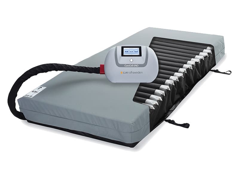 Mattress, Wide, with Battery Backup, Care of Sweden CuroCell UNO
