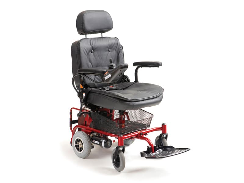 Power Chair, Shoprider Jiffy, Portable, Folding, with 18a/h Batteries