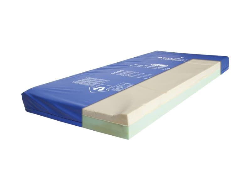 Mattress, Visco Elastic Foam, Single, with Heel Contour, Ansa Alova Monoblock