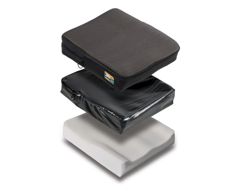 Seat Cushion, Jay Zip, 355 x 355 x 70mm (14 x 14 x 2.75in.),