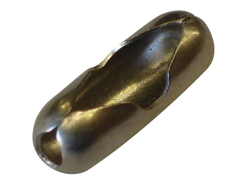 Drain Hose Chain Connector, Howard Wright, Chrome Ball