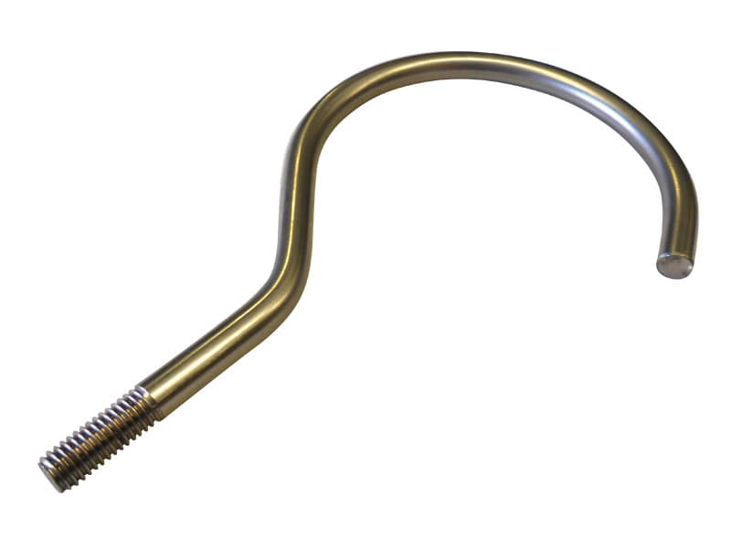 Drain Hose Hook, Howard Wright, Stainless Steel, Threaded