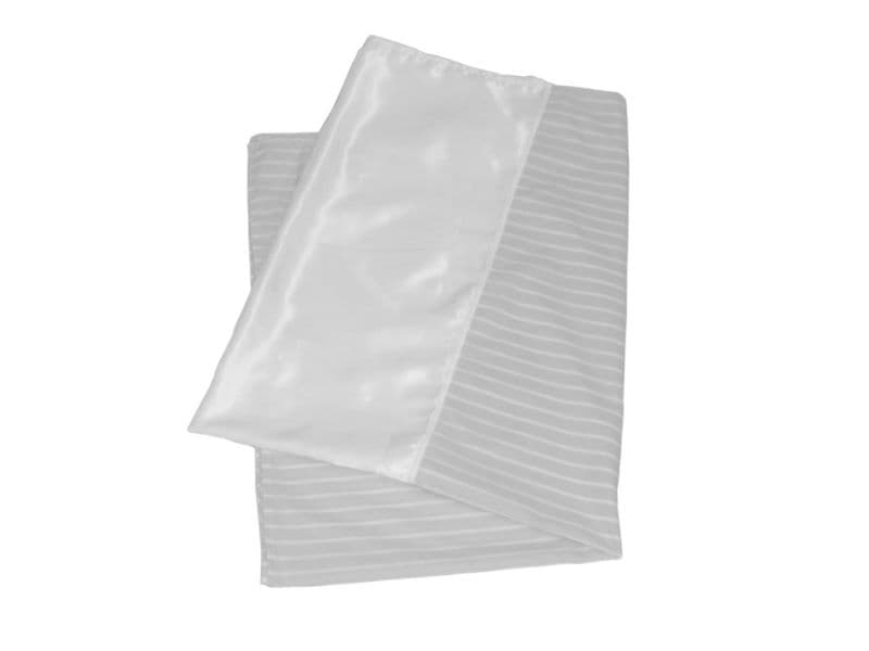 WendyLett Base Sheet, 700mm Sliding Surface, with Elastic, 900 x 2000mm, White/Grey