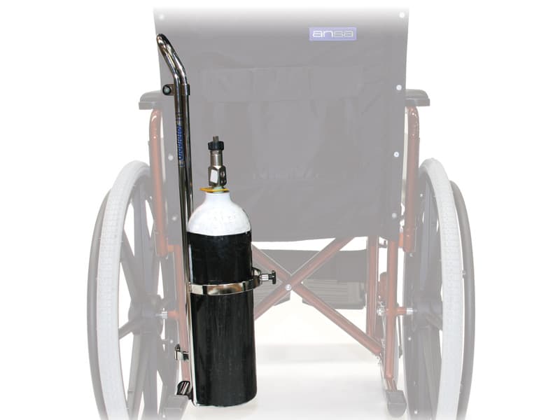 Wheelchair Accessories, Oxygen Bottle Carrier, Universal, C size