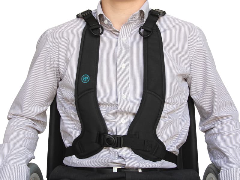 Shoulder Harness, Bodypoint Standard, PivotFit, Front Pull, Flat Mount, Large