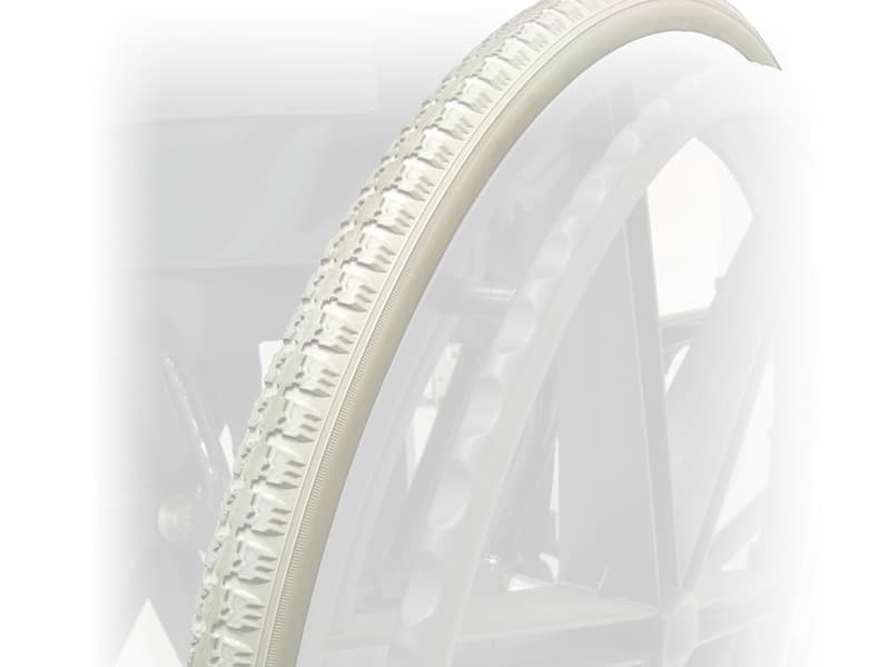 Solid Tyre, 22 x 1 3/8, Grey