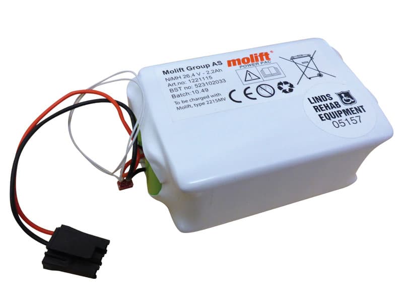 Battery, 26.4V, Molift, to suit Nomad Ceiling Hoist