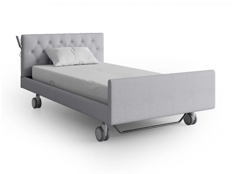 Nursing Bed Complete, King Single, Upholstered Granite, Xcel 3