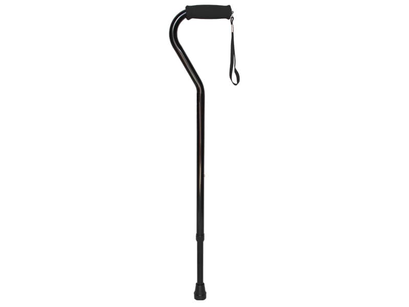 Walking Stick, Aluminium, Ansa, Offset Handle, Standard