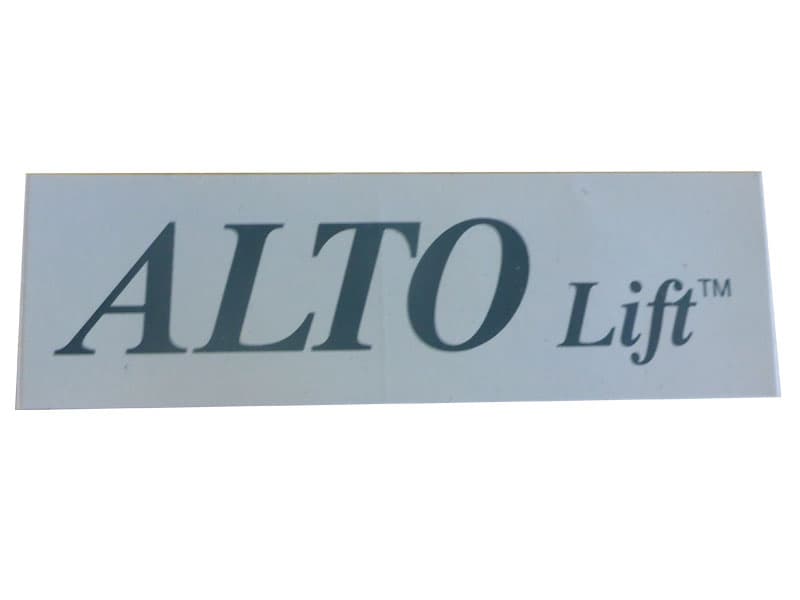 Transfer Sticker, Allegro, Alto