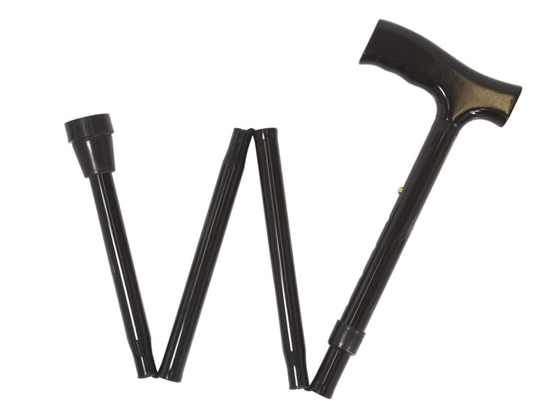 Walking Stick, T Handle, Folding