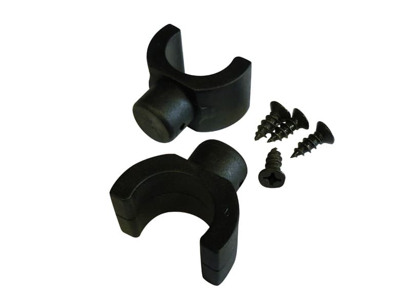 Legrest Bracket, Relax, Plastic, Hanger Swivel Guide, Black