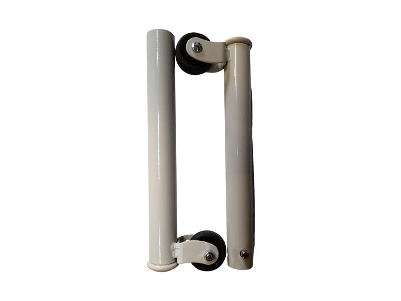 Day Chair Accessories, Leg Extension with Wheel, 40mm, Cream