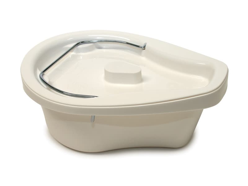 Bowl, with Lid & Handle, 350 x 270mm, White