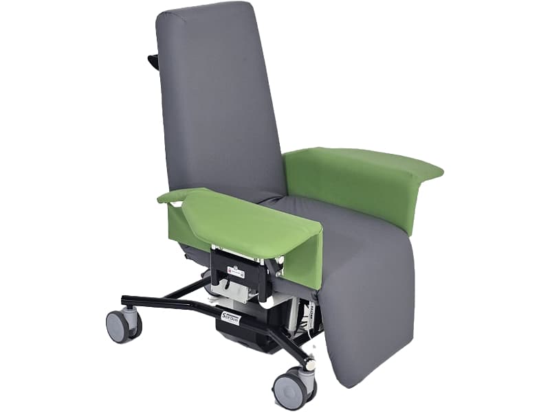 Procedure Chair, Electric, Studio Encore Windsor / Polysoft Extreme Navy, Sertain Quickcare