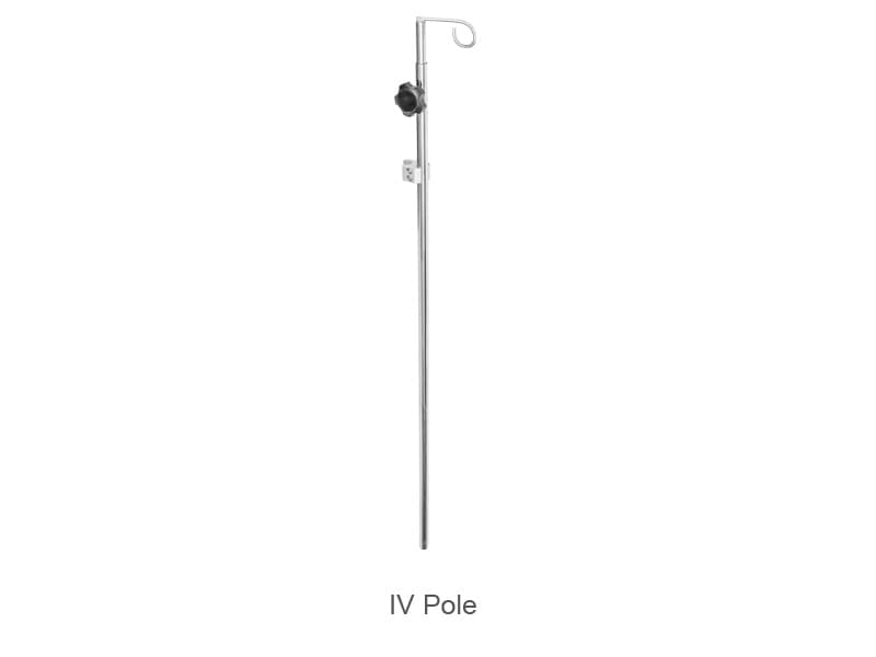 Trolley Accessories, IV Pole, to suit Juvo Stainless Steel Trolley