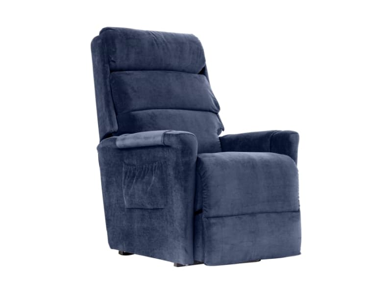 Lift & Recline Chair, 2 Motor, Tall, Blue, Topform Ashley