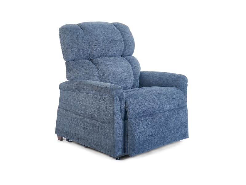 Lift & Recline Chair, 1 Motor, Blue, Comforter Wide