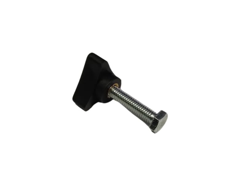 Handwheel, Small, Plastic, Black, Ansa, to suit Tilt Top Over Bed / Chair Table