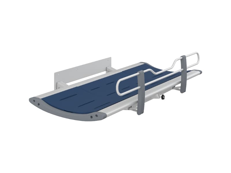 Change Table, Wall Mounted, 1 Section, Adult (1910mm), Fixed Height, Folding, Pressalit SCT3000