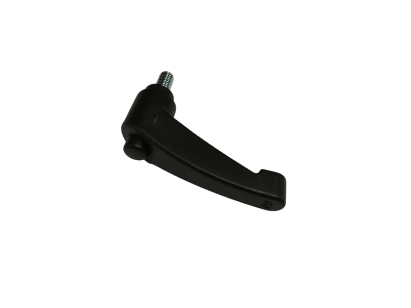 Clamping Lever, Black, Plastic, Height Adjustment, M8 x 15.5, Unicare, to suit Height Adjustable Forearm Walker