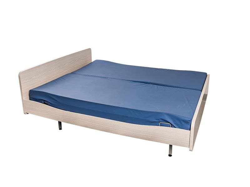 Split Bed, Queen, 1600mm (63in.), with 2 x 800mm Alova Mattresses, Unicare
