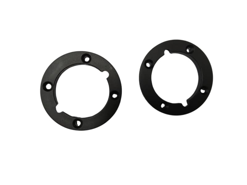Mounting Ring, Black, with Screws, Ergolet, to suit Luna Ceiling Hoist