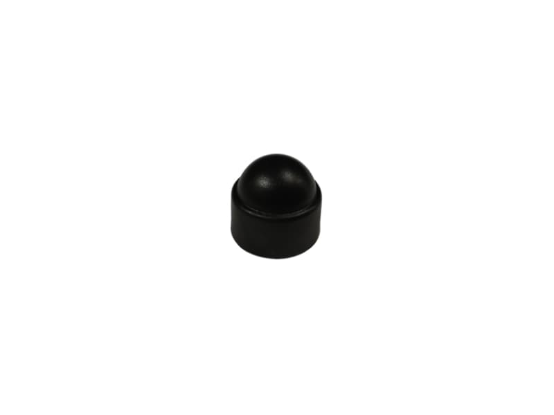 Cap, Plastic, Black, M8, Juvo, to suit Castor Nut