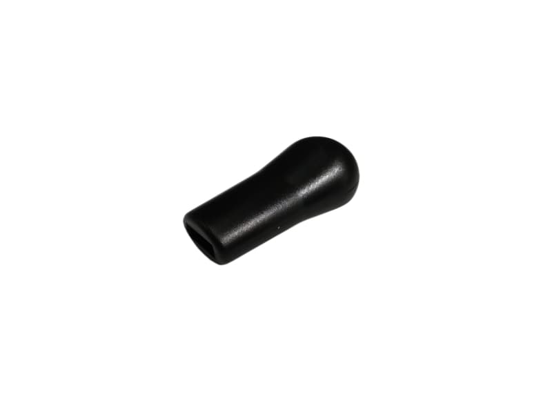 Brake Lever Hand Grip Cap, Plastic, Black, Juvo, to suit Commode