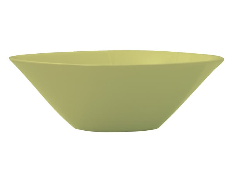 Cereal Bowl, Dignity, Tapered, Green