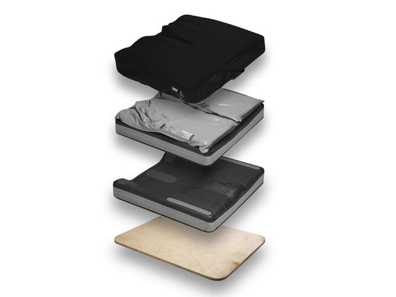 Cushion, Jay J2, 430 x 430 x 75mm (17 x 17 x 3in.),