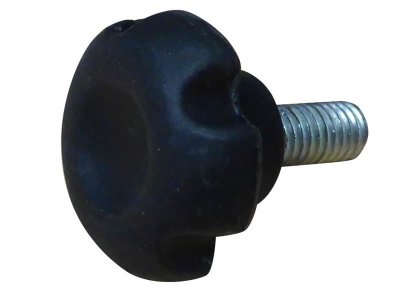 Handwheel, Plastic, Black, Relax, to suit Meal Tray