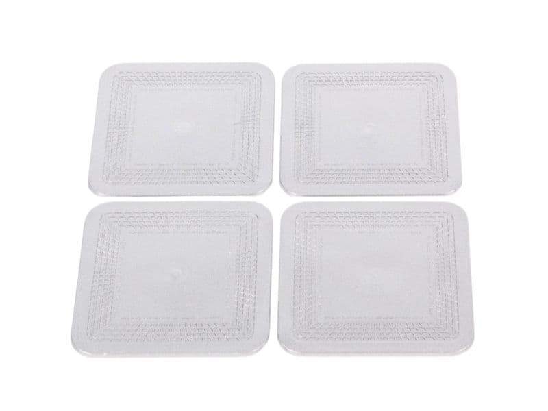 Coaster, Dycem, Silver