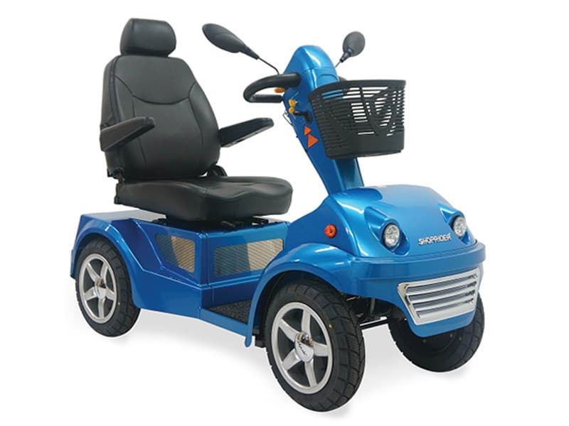Powered Scooter, Shoprider Rocky 12, 4 Wheel, Blue